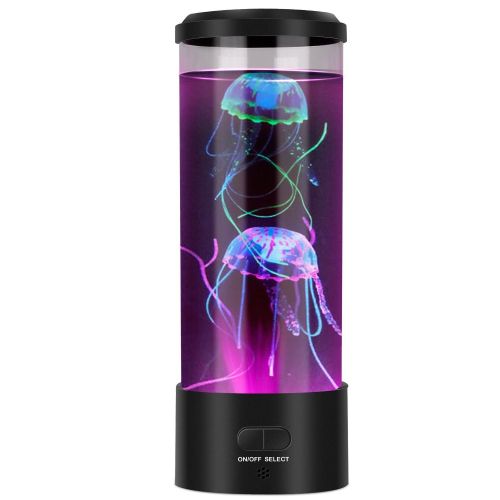 Jellyfish Lava Lamp Multi-color Changing Mood Night Light USB Electric Desk Tank Decoration Lamp Home Office Jellyfish Lava Lamp Multi-color Changing Mood Night Light USB Electric Desk Tank Decoration Lamp Home Office