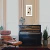 "Music" by Marla Rae, Ready to Hang Framed Print, White Frame